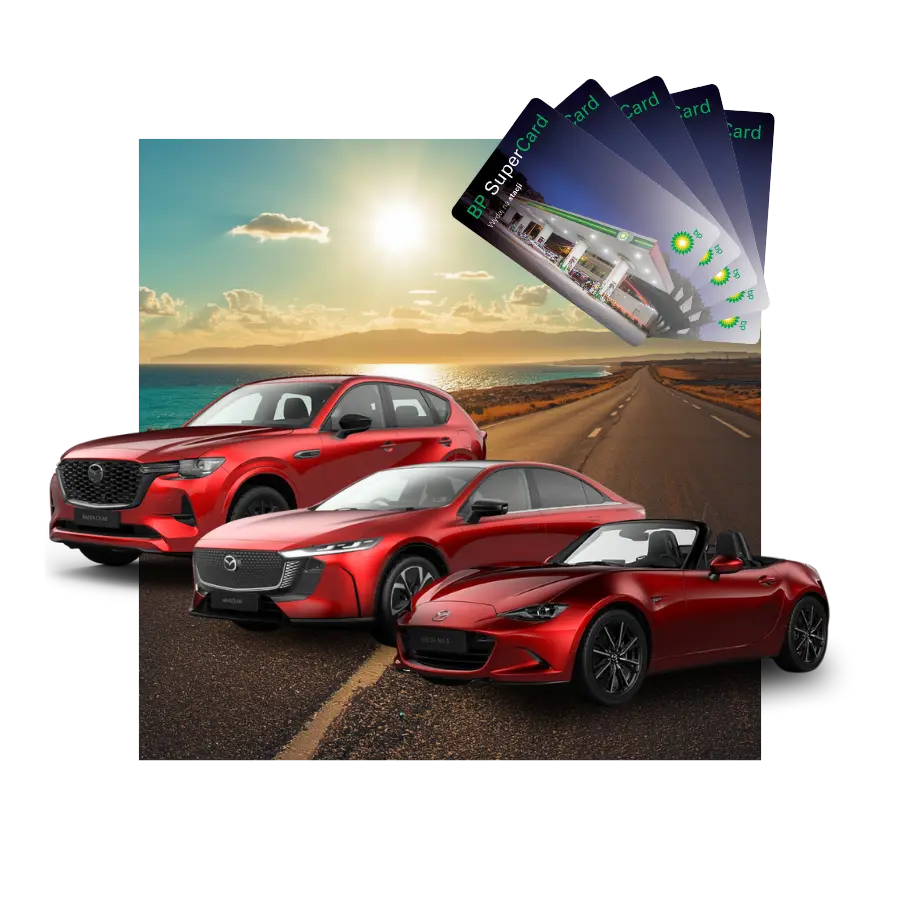 Mazda 6e i MX-5 na wakacyjnej drodze
